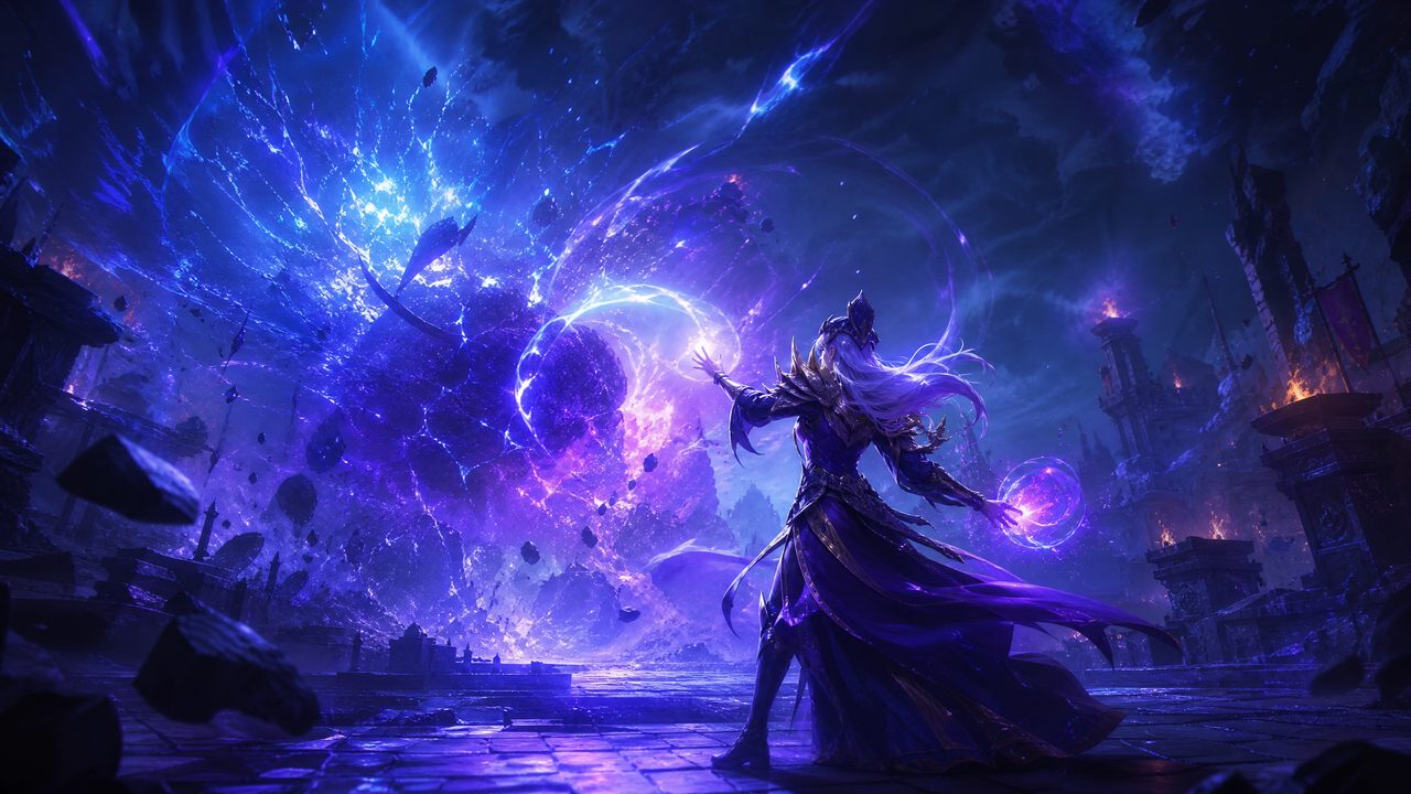 福利姬 游戏解说视频 - 英雄联盟魔法师